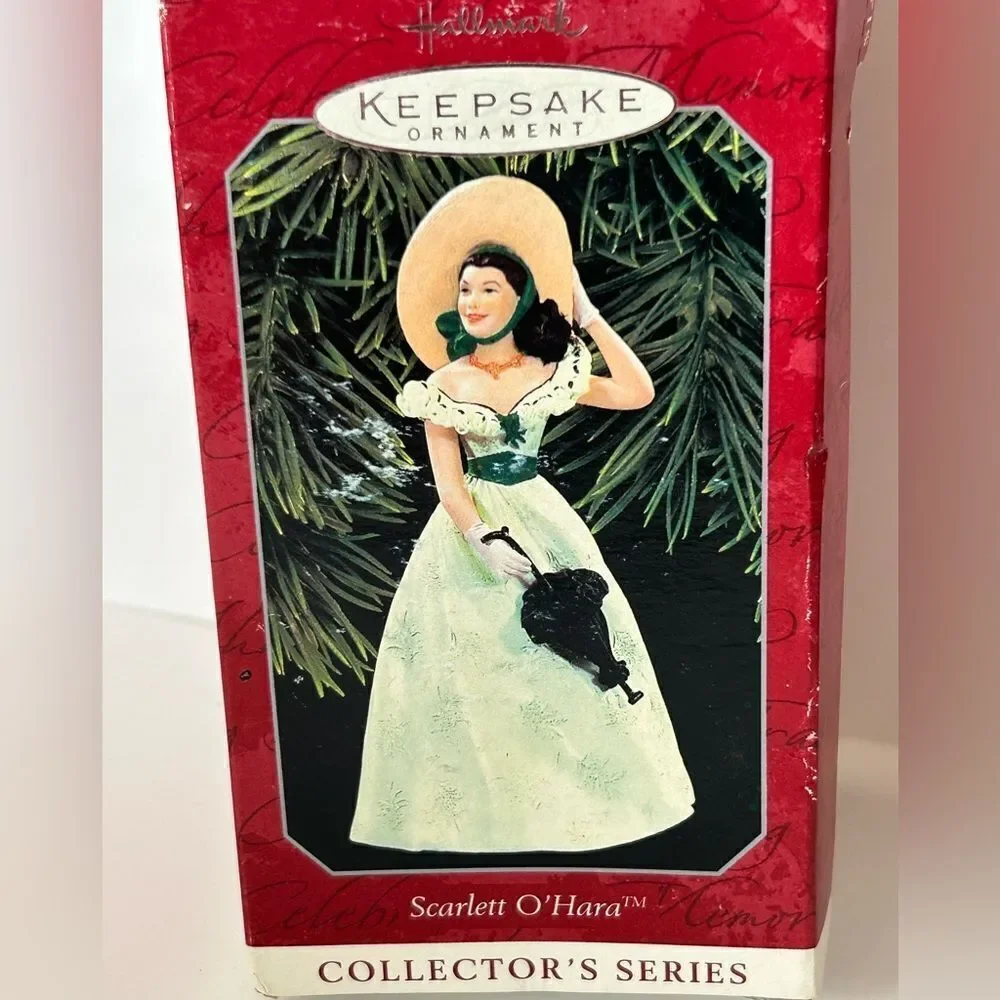 Hallmark Gone with the Wind Scarlett O'Hara Ornament vintage 1998 New